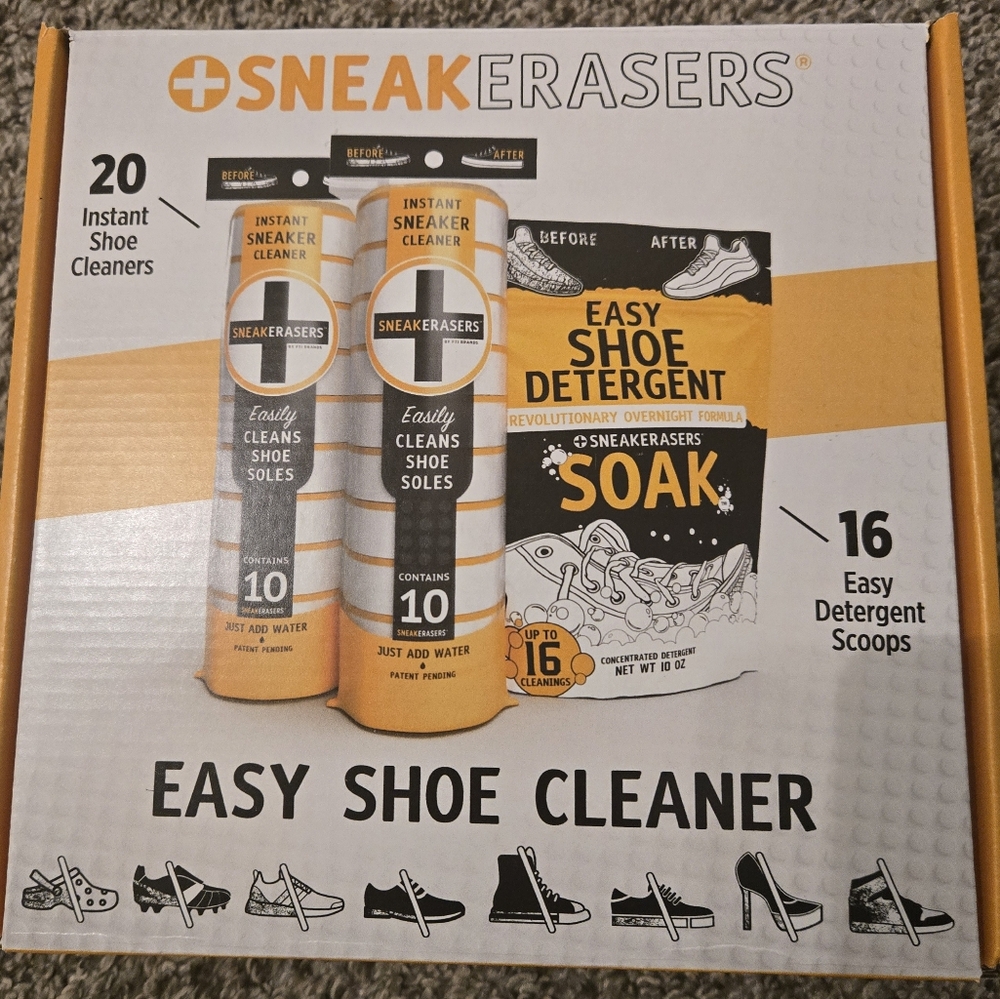 Sneakerasers Easy Shoe cleaner kit